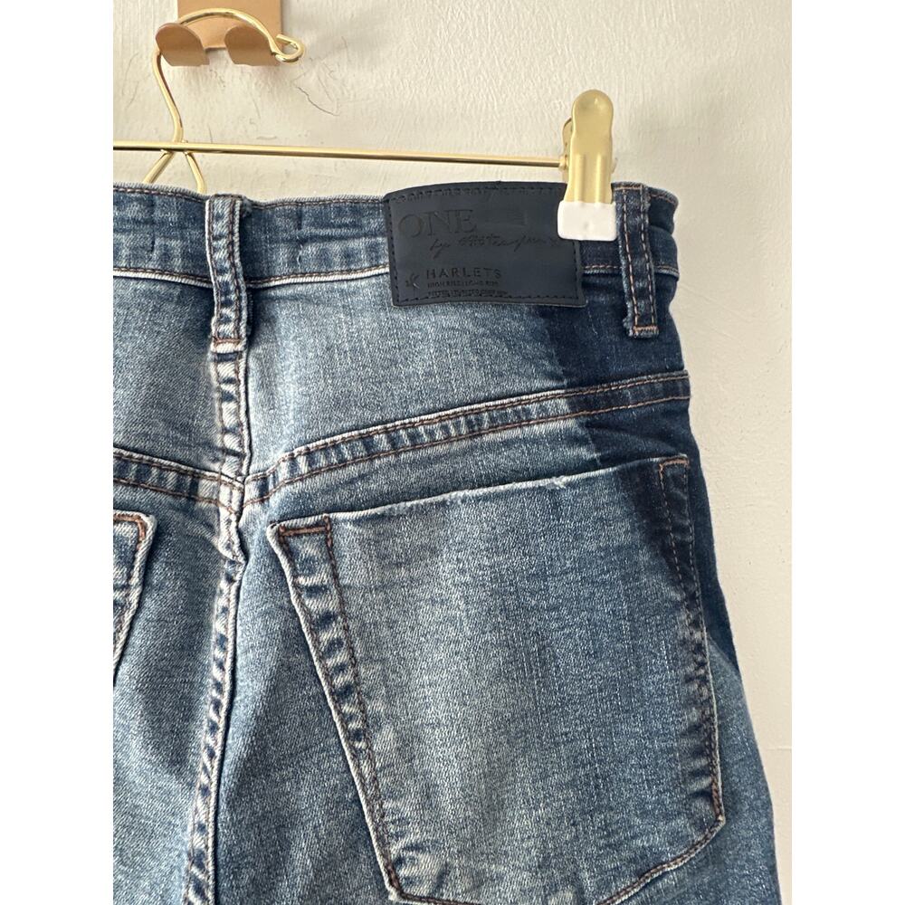 One teaspoon shorts Sz25 dark faded sides unique look - Picture 6 of 9